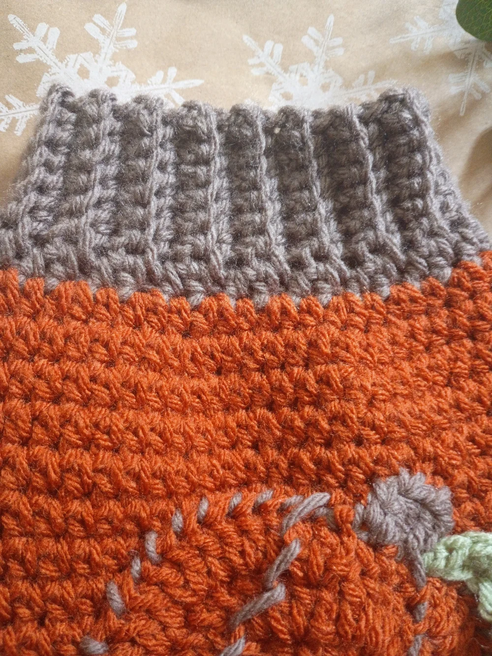 Pumpkin Spice And Puppy Nice Handmade Crocheted Small Dog Sweater